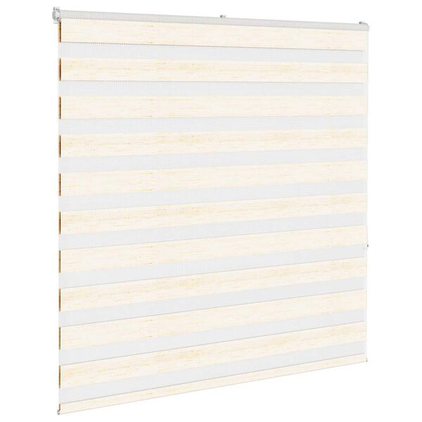 vidaXL Sebragardin marmor beige stoff bredde 145,9 cm polyester