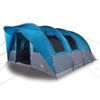 vidaXL Tunneltelt for camping 5 personer bl&aring; vanntett