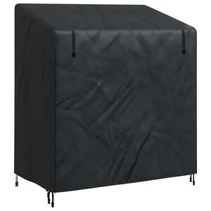 vidaXL Trekk til utehuske Svart 135 x 100 x 165 cm 600D Oxford stoff