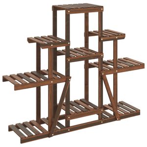 vidaXL Blomsterstativ 110x25x96 cm heltre gran