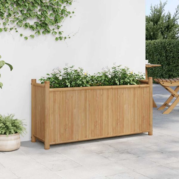 vidaXL Plantekasse 100x30x50 cm bambus