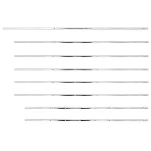 vidaXL Fotballbordstenger 8 stk 15,9 mm