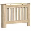 vidaXL Radiatordeksel 112x19x81,5 cm konstruert tre