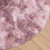 vidaXL Flossteppe med lang luv NAVARRA st&oslash;vet rosa 240x240cm polyester