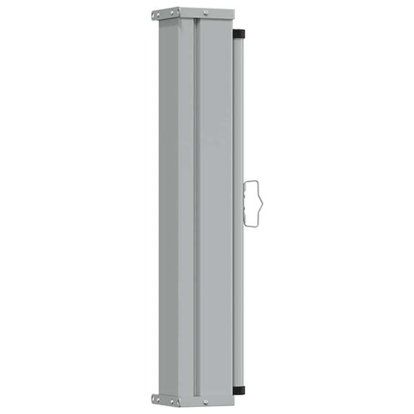 vidaXL Uttrekkbar sidemarkise 80x300 cm svart