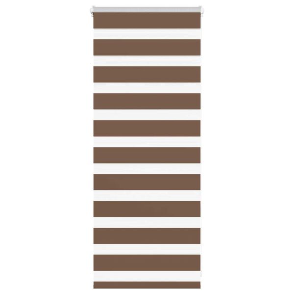 vidaXL Sebragardin brun 60x100 cm stoff bredde 55,9 cm polyester