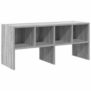 vidaXL Skostativ stablebar gr&aring; sonoma 89,5x30x40 cm