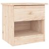 vidaXL Nattbord ALTA 41x35x41 cm heltre furu
