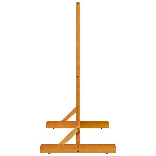 vidaXL Personvernsvegg Brun 79.5 x 50 x 110 cm Massivt akasietre