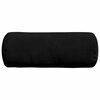 vidaXL Bolster puter 2 pcs Svart Ø 15 x 40 cm Mikrofiber stoff
