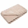 vidaXL Faux kaninullteppe 4 pcs Beige 150 x 220 cm Polyester