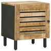 vidaXL Nattbord Naturlig 40 x 33 x 46 cm Massiv mango tre