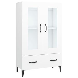 vidaXL Highboard hvit 70x31x115 cm konstruert tre