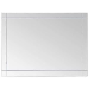 vidaXL Veggspeil 60x50 cm glass
