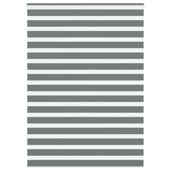 vidaXL Sebragardin m&oslash;rkegr&aring; 165x230 cm stoff bredde 160,9 cm polyester