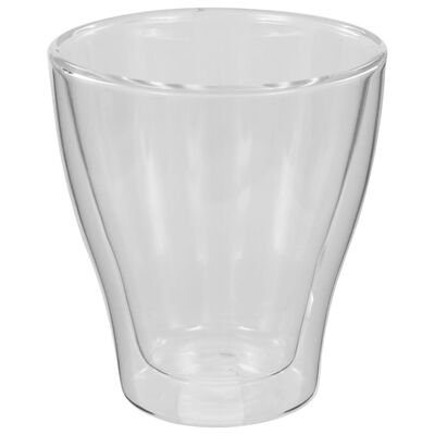 vidaXL Dobbeltveggede glass til Latte Macchiato 12 stk 280 ml