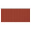 vidaXL Utend&oslash;rs Rullegardin 90% UV-blokk Terracotta 350 x 140 cm HDPE