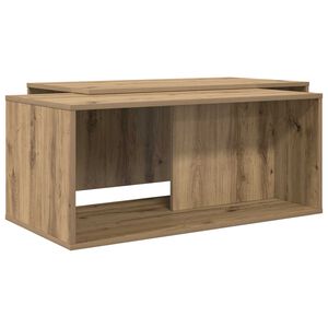 vidaXL Kaffebord Sett 2 stk. Artisan Eik 90 x 48 x 40 cm