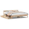 vidaXL Sengeramme uten madrass 180x200 cm heltre furu