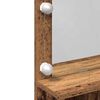 vidaXL Sminkebord Gammelt tre 80 x 41 x 134,5 cm Konstruert tre