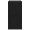 vidaXL Sidetabell Svart Eik 50 x 26 x 50 cm Konstruert tre