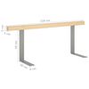 vidaXL Ryggstøtter for pallesofa 2 stk 110/70 cm heltre furu