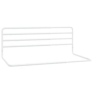 vidaXL Sengehest sm&aring;barn hvit (76-137)x55 cm jern