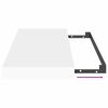 vidaXL Flytende vegghyller 4 stk hvit 50x23x3,8 cm MDF