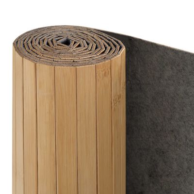 vidaXL Romdeler bambus 250x165 cm naturell