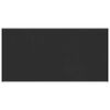 vidaXL Vinduskarmer Svart med trestruktur 60 x 40 x 4,5 cm PVC