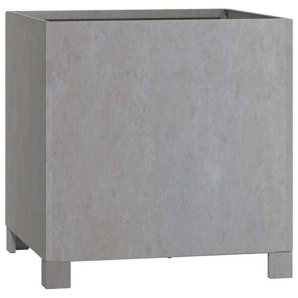 vidaXL Plantekasser med ben 2 stk rust 40x40x40 cm cortenst&aring;l