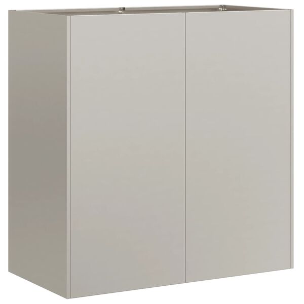 vidaXL Plantekasse rust 80x40x80 cm forvitringsst&aring;l