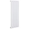 vidaXL Panelovn hvit 311 mm x 900 mm