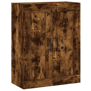 vidaXL Veggskap r&oslash;kt eik 69,5x34x90 cm konstruert tre