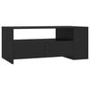 vidaXL Salongbord svart 102x55x42 cm konstruert tre
