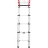 Hailo Teleskopstige FlexLine 260 264 cm aluminium 7113-091