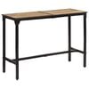 vidaXL Barbord 150x55x107 cm grovt heltre mangotre