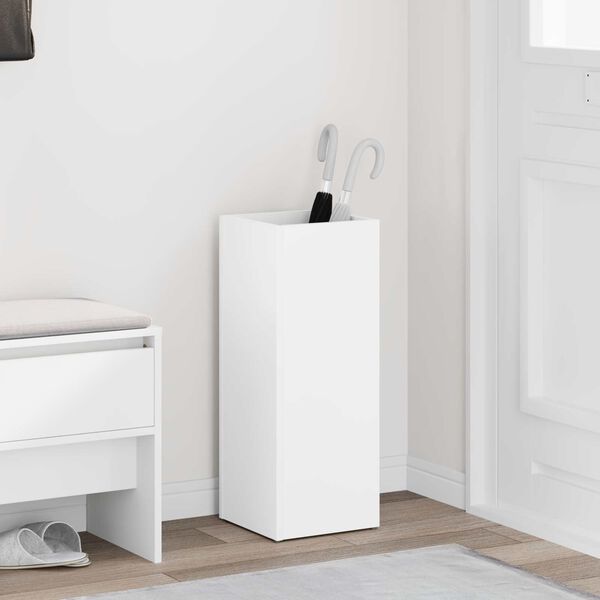 vidaXL Parasollstativ Hvit 25 x 24,5 x 64 cm Konstruert tre