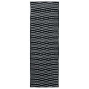 vidaXL Teppe Runner ORIZ 1150 gsm Svart nettm&oslash;nster
