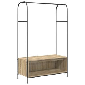 vidaXL Klesstativ Brun Eik 100 x 44 x 160 cm Konstruert tre