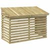 vidaXL Deksel til klimaanlegg 117,5x62,5x85,5 cm Impregnert furu