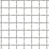 vidaXL Krympet kjedegjerde for hage rustfritt stål 50x50cm 21x21x2,5mm
