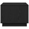 vidaXL Kaffebord Svart Eik 55 x 55 x 42 cm Konstruert tre