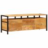 vidaXL Oppbevaringsskap med d&oslash;r Brun 110 x 30 x 40 cm Massiv mango tre