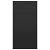 vidaXL TV-benk 2 stk svart 30,5x30x60 cm sponplate