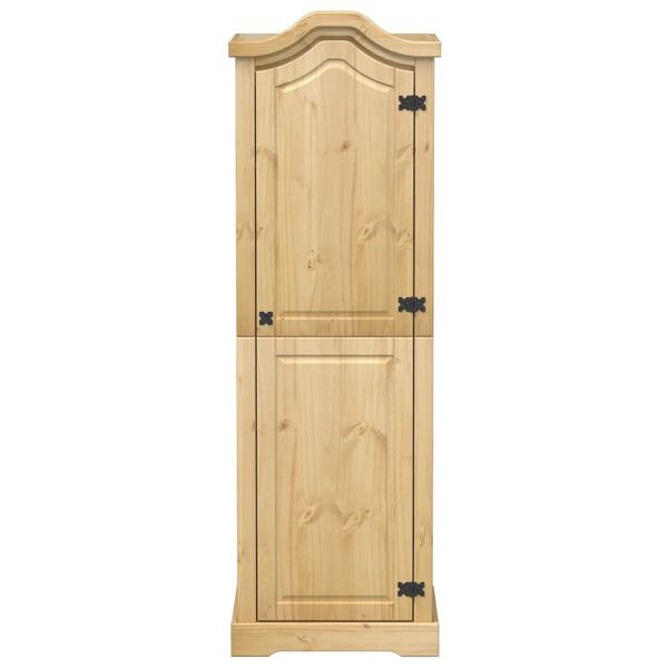 vidaXL Garderobe Corona 55x52x170 cm heltre furu