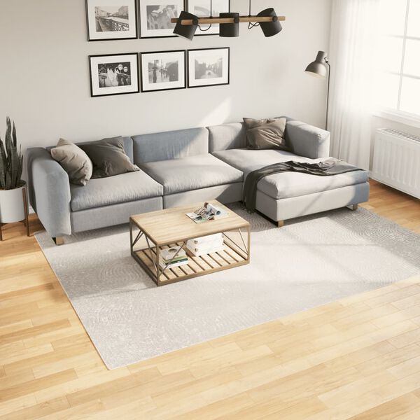 vidaXL Rug IZA kort luv skandinavisk utseende krem 200x280 cm