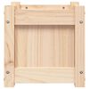 vidaXL Plantekasse 31x31x31 cm heltre furu