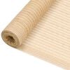 vidaXL Skjermnett beige 1x25 m HDPE 150 g/m&sup2;