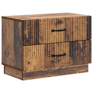 vidaXL Nattbordskap Gammelt tre 62 x 34,5 x 44,5 cm Konstruert tre